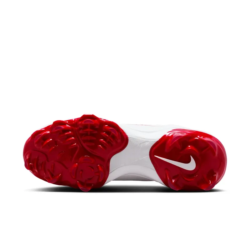 Nike Hyperdiamond 4 Pro MCS White Pure Platinum University Red (FZ0921-104)