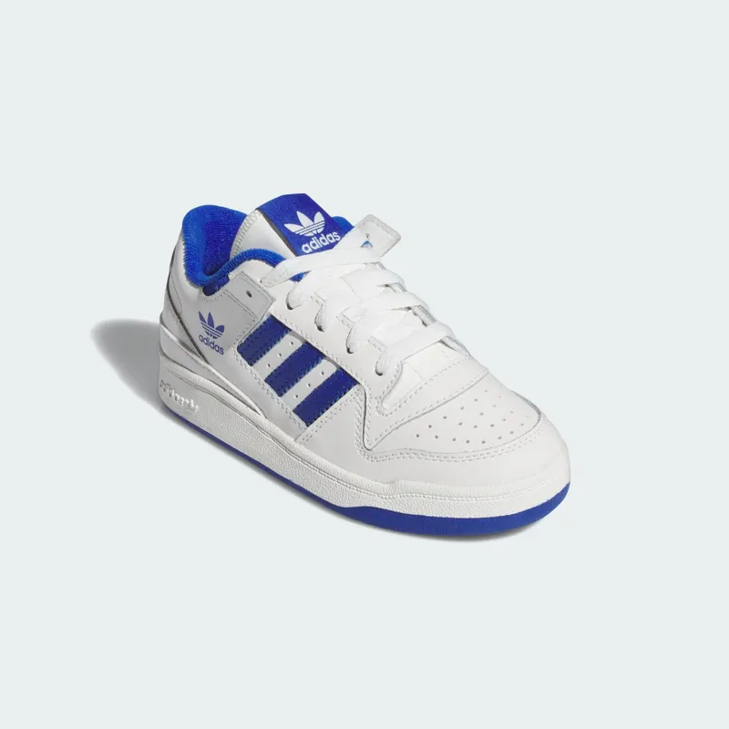 Adidas Forum Low CL Kids Core White / Royal Blue / Core White (IH7922)