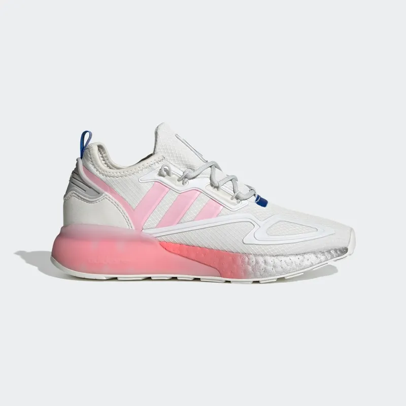 Adidas ZX 2K Boost Crystal White / True Pink / Matte Silver (FZ3900)
