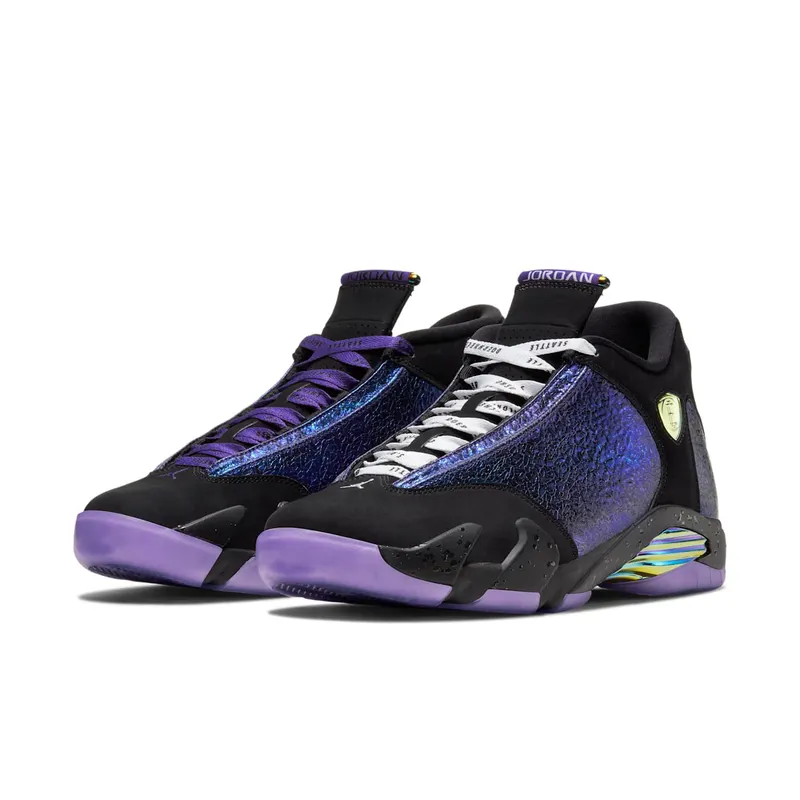 Jordan 14 Retro Doernbecher (2019) Black/Multi-Color (CV2469-001)