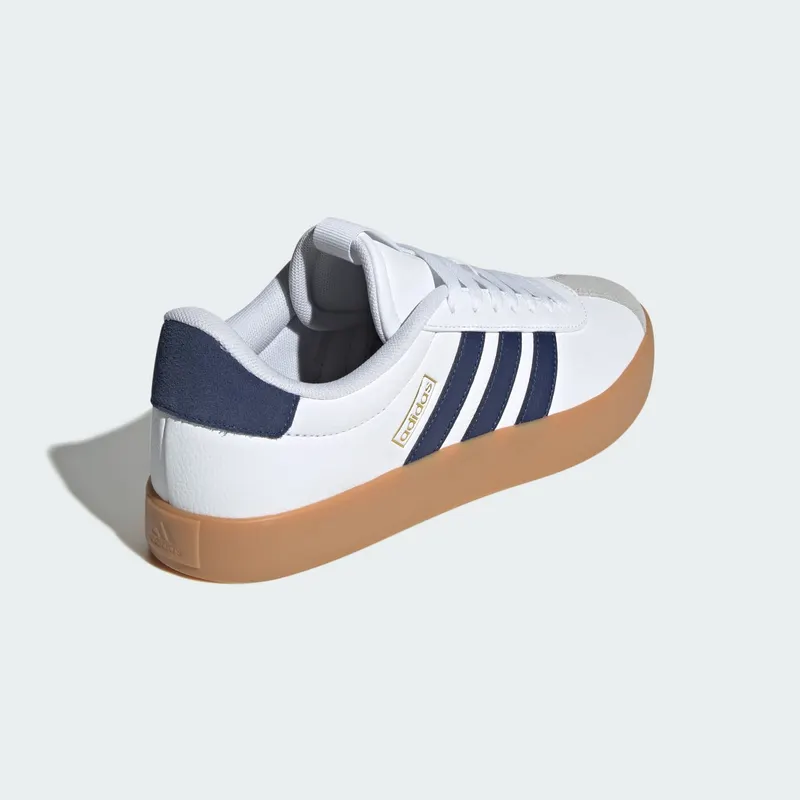 Adidas VL Court 3.0 Cloud White / Dark Blue / Light Solid Grey (JP6912)