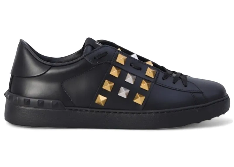 Valentino Rockstud Untitled Sneaker Black (6Y2S0931GDL_RJH)