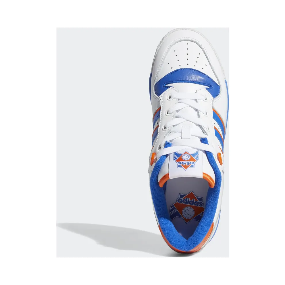 adidas Rivalry Low Cloud White Blue Cloud White/Blue/Orange (FU6833)