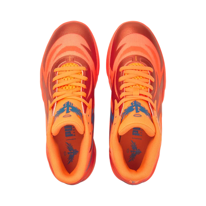 Puma MB.02 Basketball Shoes Red/Orange (376442-01)