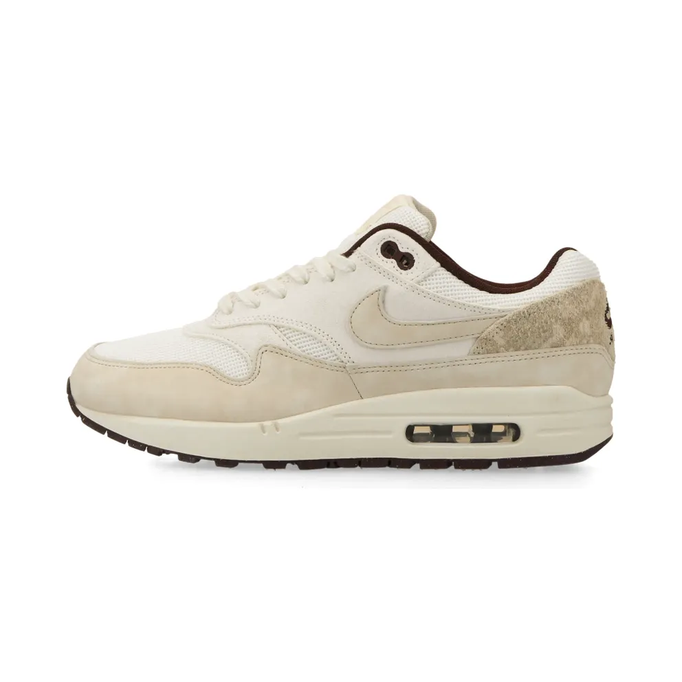 Nike Air Max 1 PRM “Burgundy Crush” (sail / light orewood brown / phantom) – HF8127-100