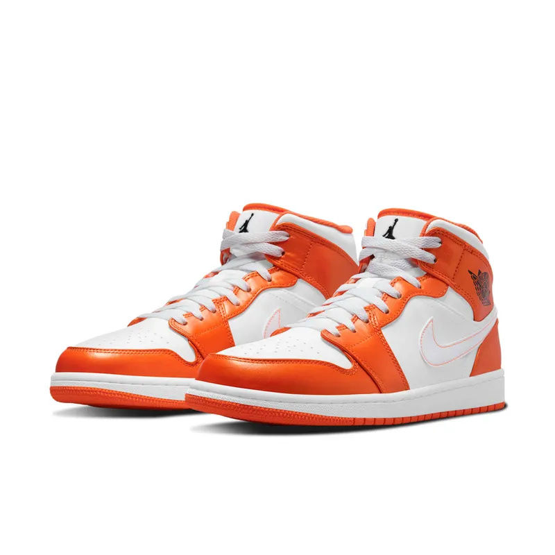 Jordan 1 Mid Metallic Orange (GS) (DM3531-800)