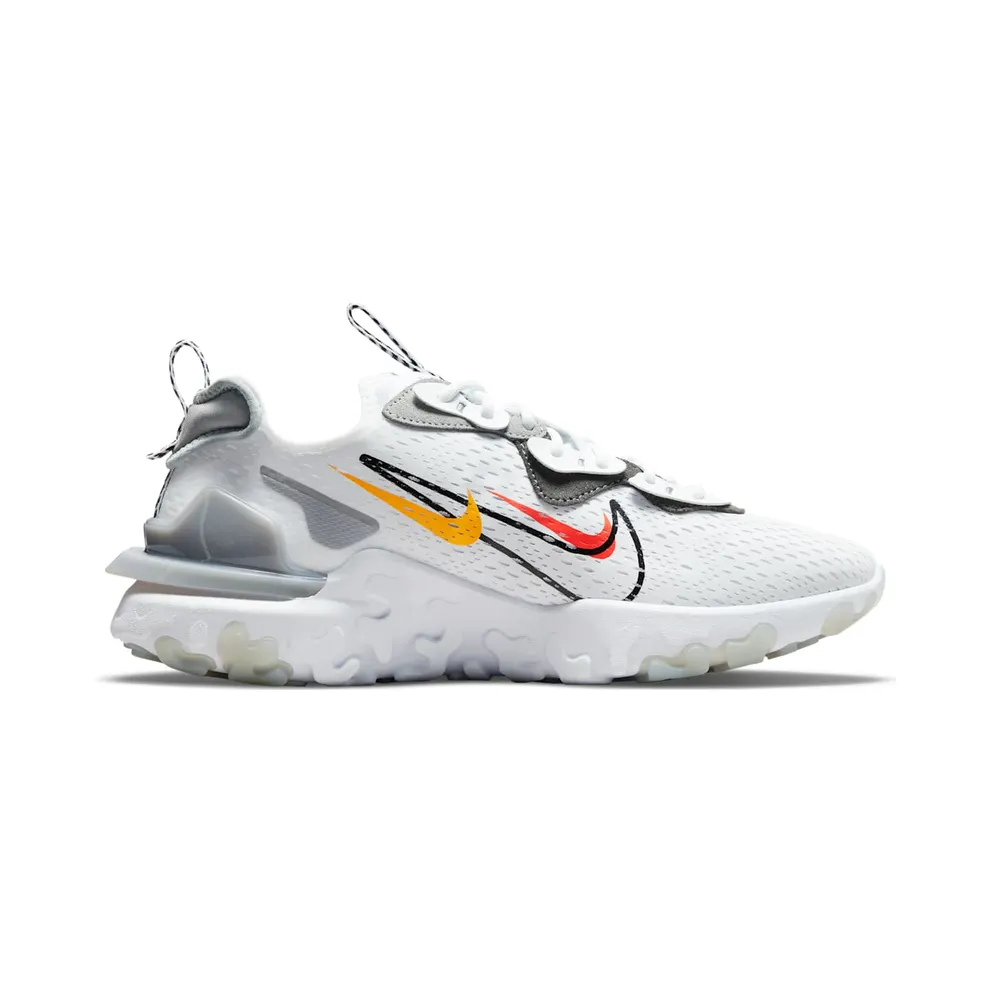 Nike React Vision “White / Light Smoke Grey / Smoke Grey / Black” (DM9095-101)