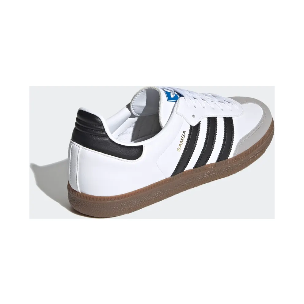 Adidas Samba Vegan Cloud White / Core Black / Gum (H01877)