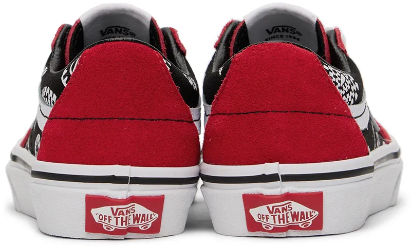 Vans Kids Red & Black SK8-Low Little Kids (VN0A7Q5LIZQ)