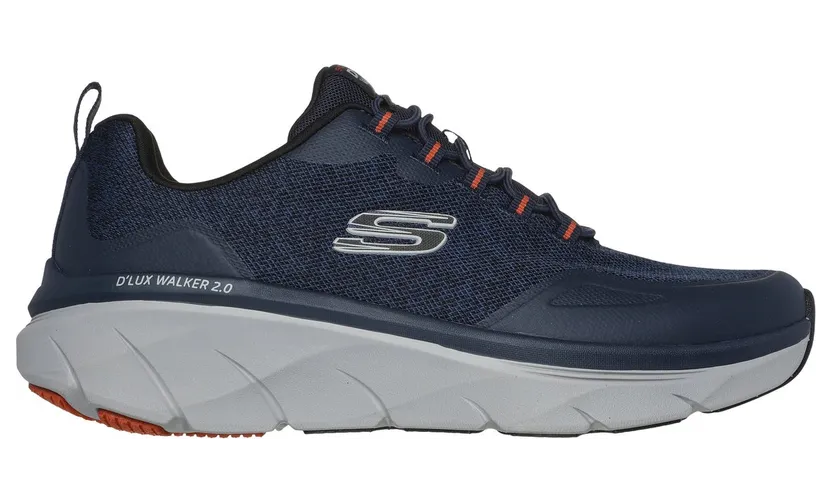 Skechers Relaxed Fit: D’Lux Walker 2.0 – Steadyway Sneaker Marine/Oranje