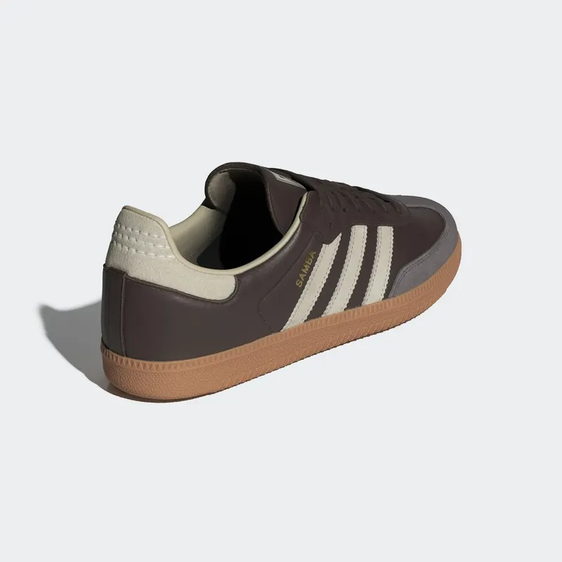 Adidas Samba OG Brown / Putty Grey / Gold Metallic (ID1481)
