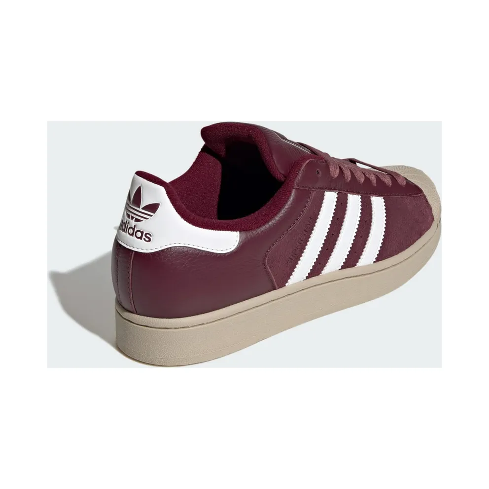 Adidas SUPERSTAR II Maroon / Core White / Khaki Three (KJ9949)