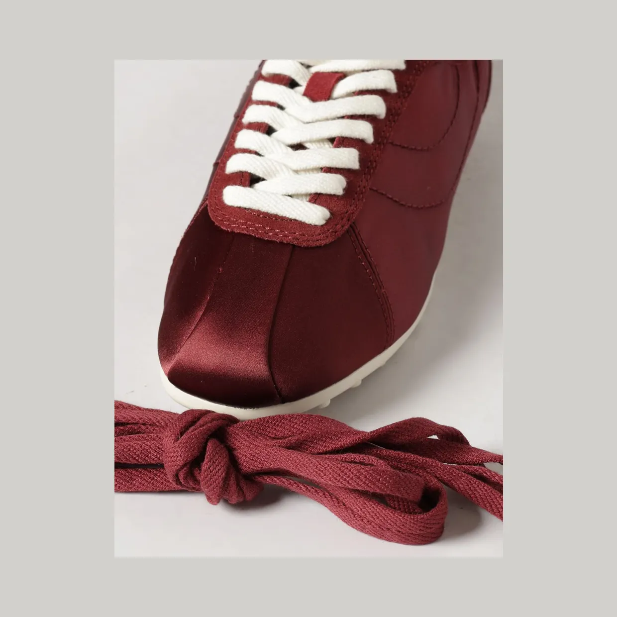 Paul Smith Satin and Suede Sneakers Red (W1SBIZ03UPLY28) (3)