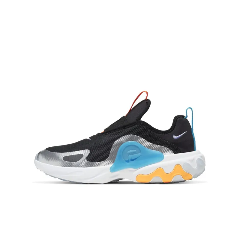 Nike React Presto Extreme Black Laser Orange (GS) Black/Black/Laser Orange (CD6884-004)