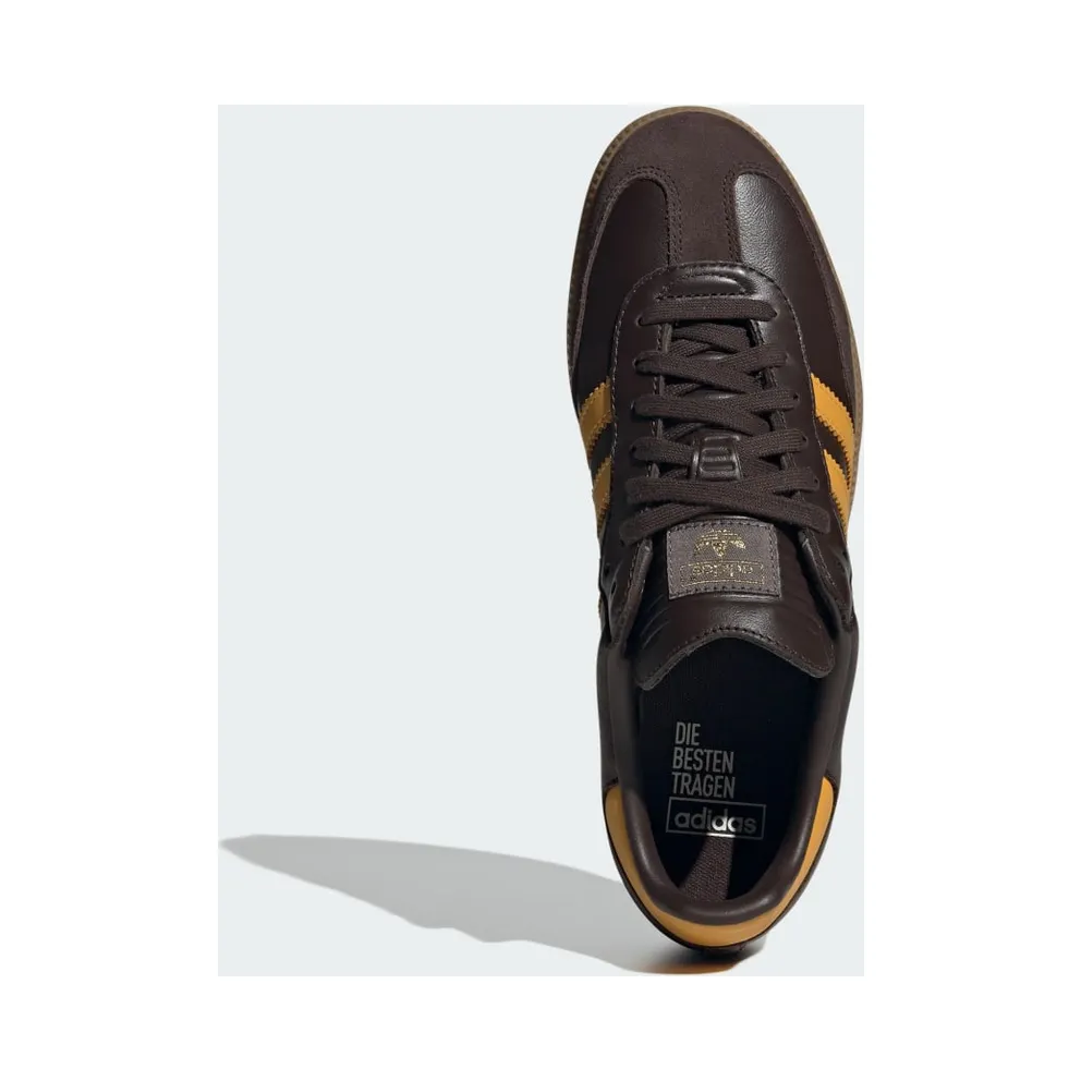 adidas Samba OG Dark Brown / Preloved Yellow / Gum (IG6174)