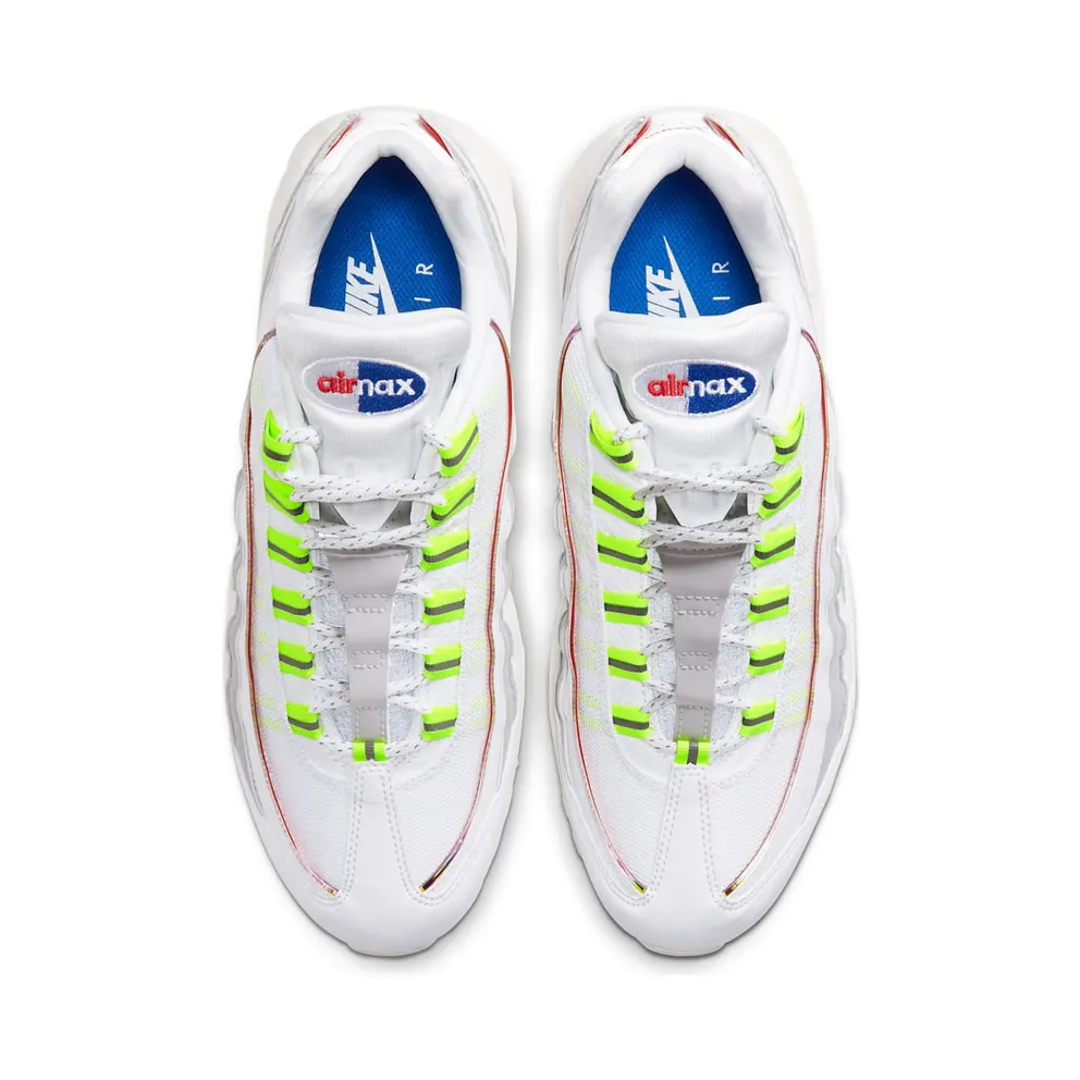 Nike Air Max 95 De Lo Mio White/Neutral Grey-Red-Blue (CW6579-100)