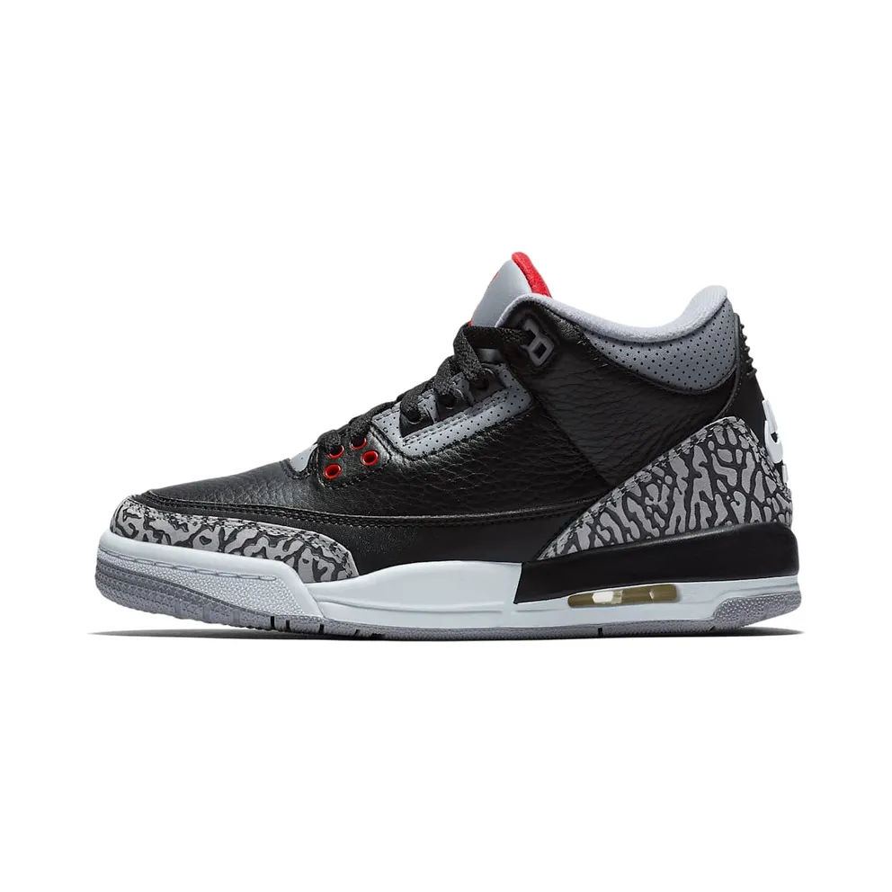 Air Jordan Nike AJ III 3 Retro OG ‘Black Cement’ (BG) (2018) (854261-001)