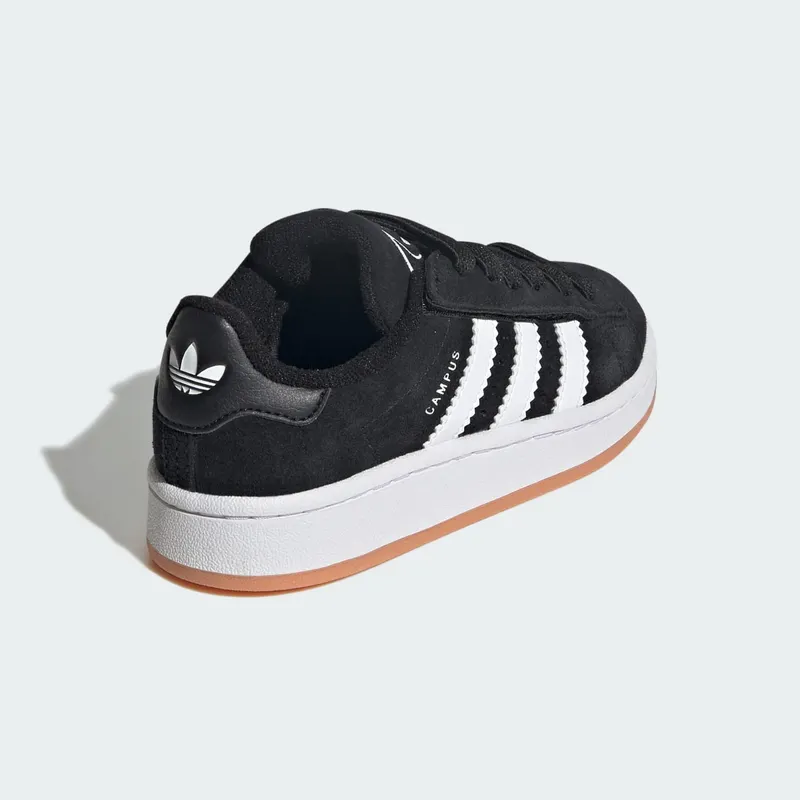Adidas Campus 00s Comfort Closure with Elastische Veters Kids Core Black / Cloud White / Cloud White (JQ6386)