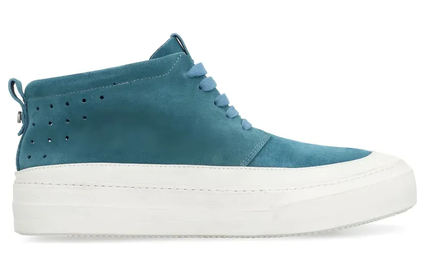 Volta High-Top-Sneakers aus Wildleder “Blue” (VSSS18FO05787147)