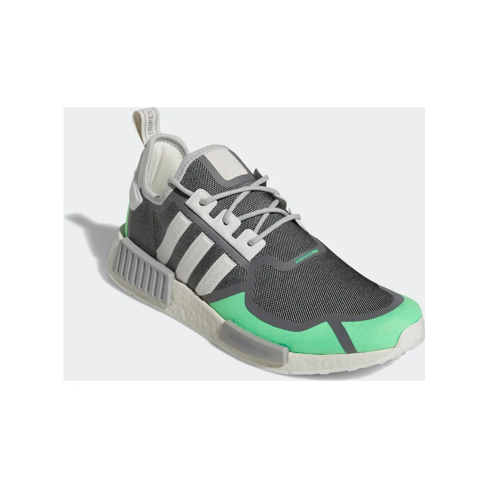 Adidas NMD_R1 Crystal White / Grey Three / Screaming Green (GZ9275)