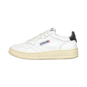 Autry Medalist Low Leather / Leather White / Black (AULWLL22)