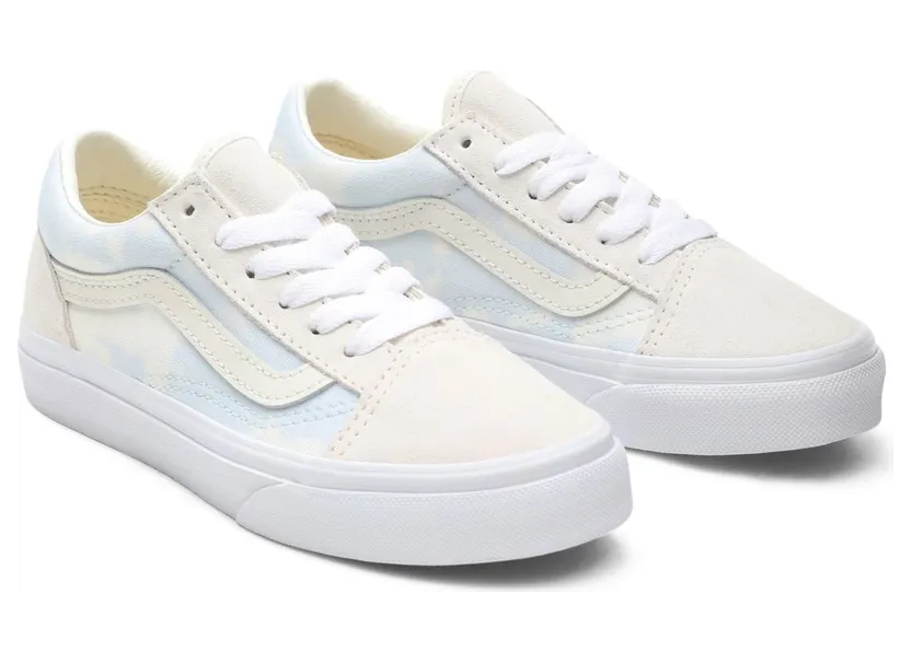 VANS Bleach Wash Old Skool Kinderschoenen Wit (VN0A4BUU3T0)