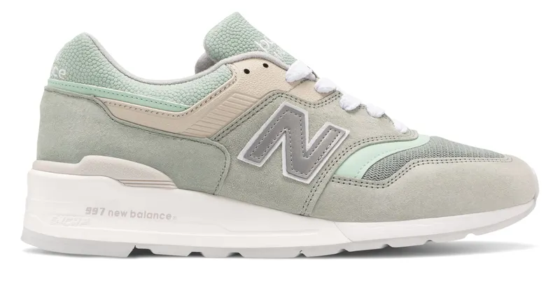 New Balance 997 Less is More Mint Green/White (M997SOB)