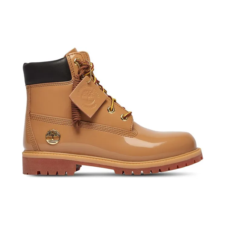 Timberland 6″ Premium Waterproof Patent Boots Finch Wheat (TB0A6BET-A3K)