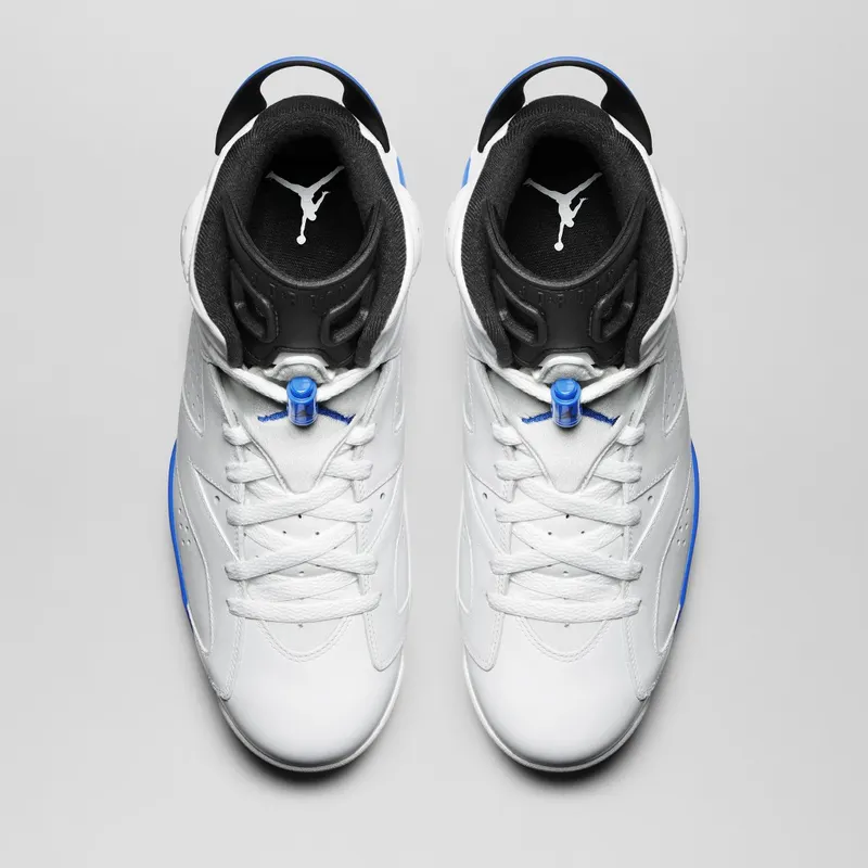 Air Jordan Nike AJ 6 VI Retro Sport Blue (2014) (384664-107)