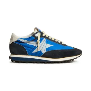 Golden Goose Marathon met sterrenprint “Blue” (GMF00683F005463)