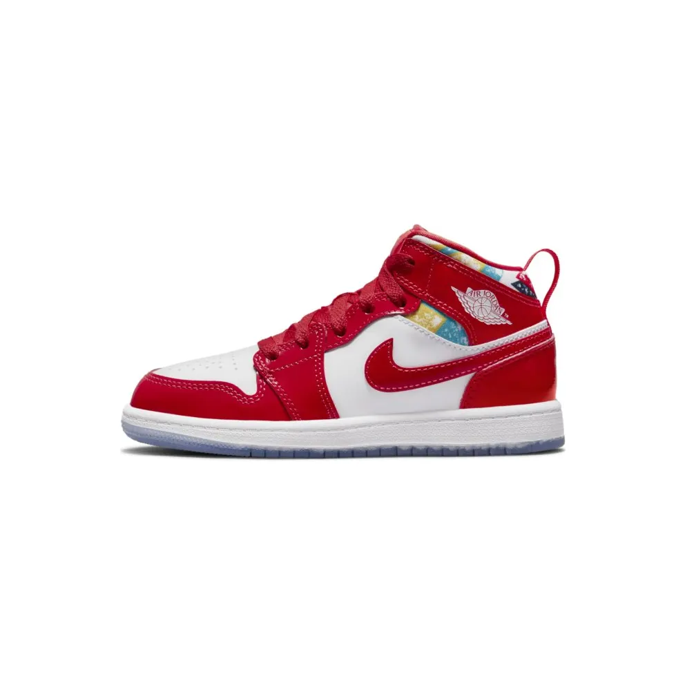 Jordan 1 Mid SE Barcelona Sweater (PS) (DC7249-600)