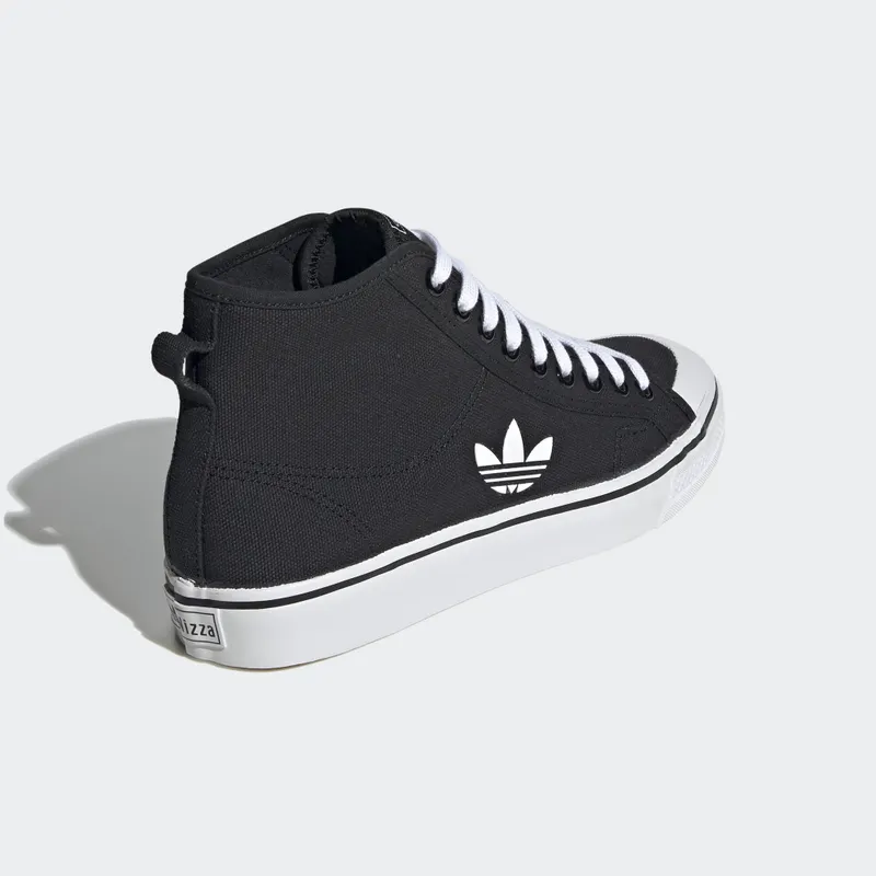 adidas Nizza Hi Black Black/Core Black/Cloud White (FW8352)