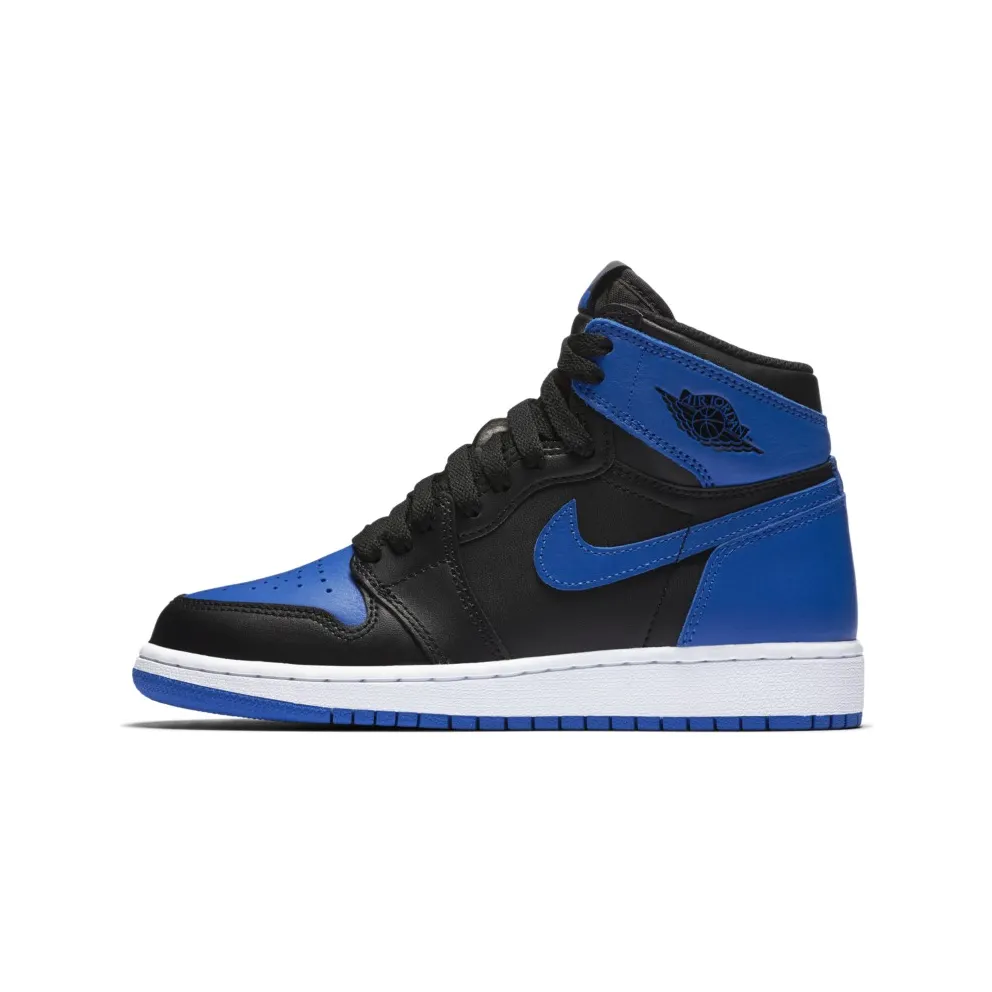 Jordan 1 Retro Royal 2017 (GS) Black/Royal-White (575441-007)