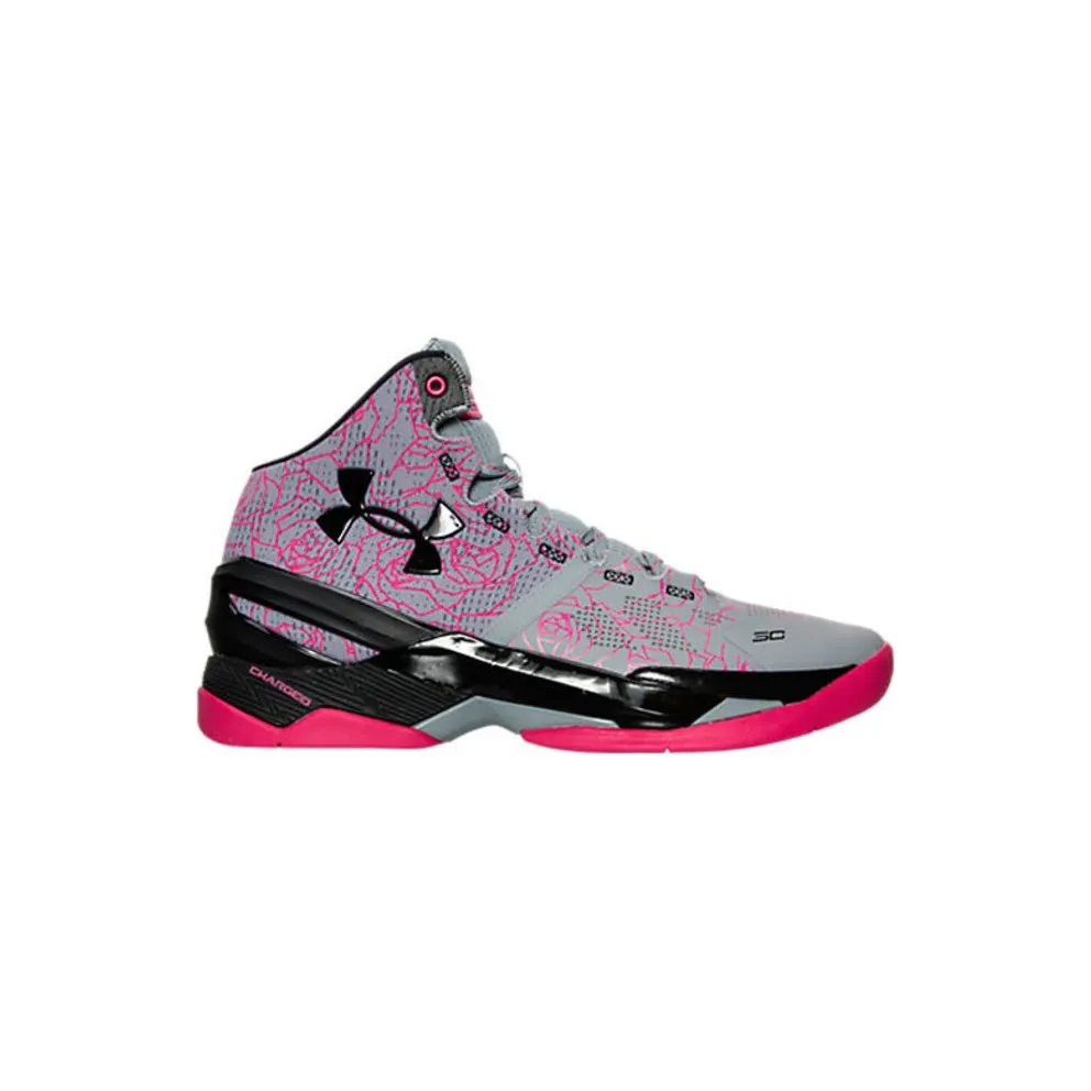 Under Armour UA Curry 2 Mothers Day Light Grey/Black – Pink (1259007-037)