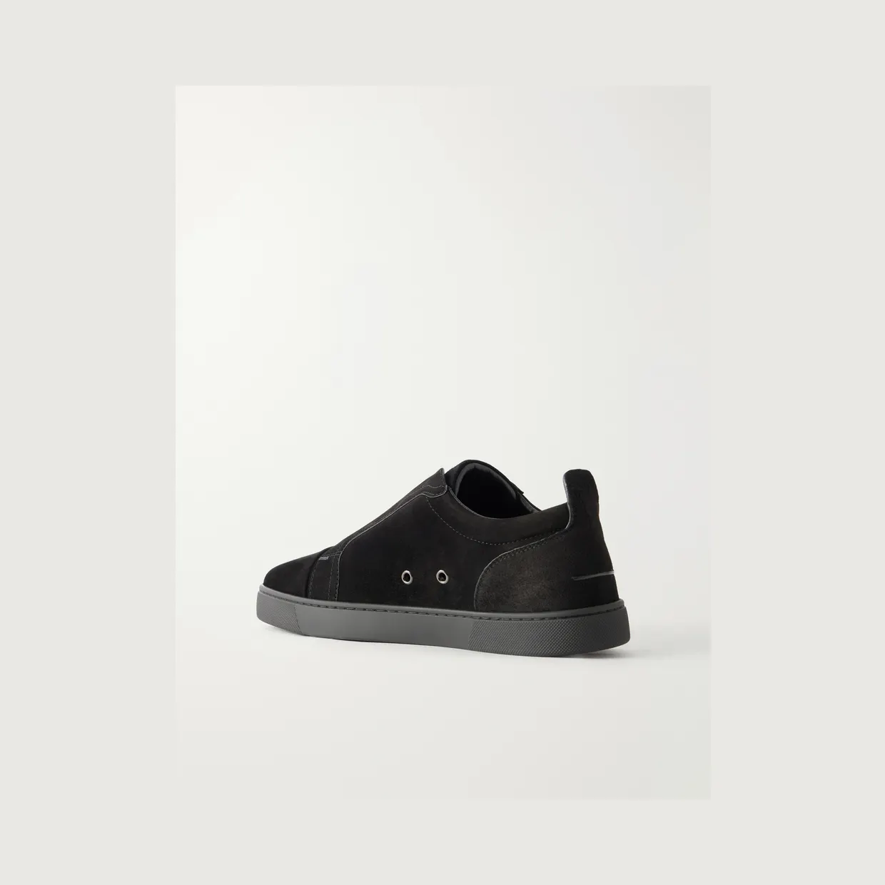 Christian Louboutin St Louis Suede Sneakers Black (3260297) (4)
