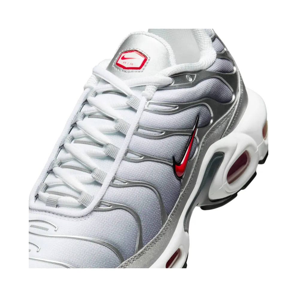Nike Air Max Plus Metallic Silver University Red (HM9654-001)