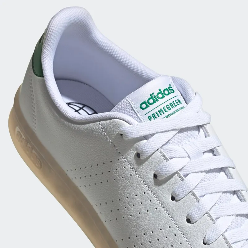 Adidas Advantage Eco Cloud White / Cloud White / Green (FY9679)