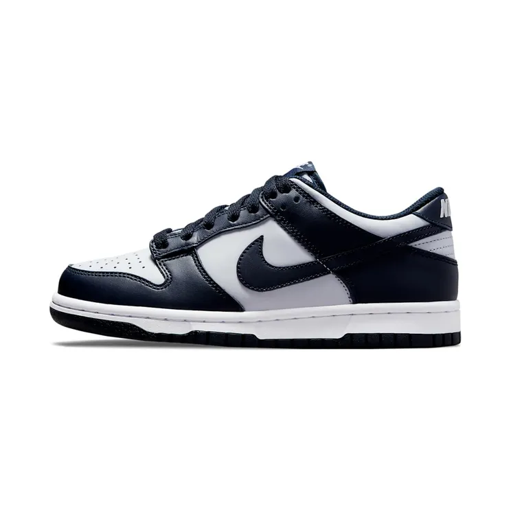 Nike Dunk Low Georgetown (GS) – “Wolf Grey / Dark Obsidian / Total Orange” (CW1590-004)
