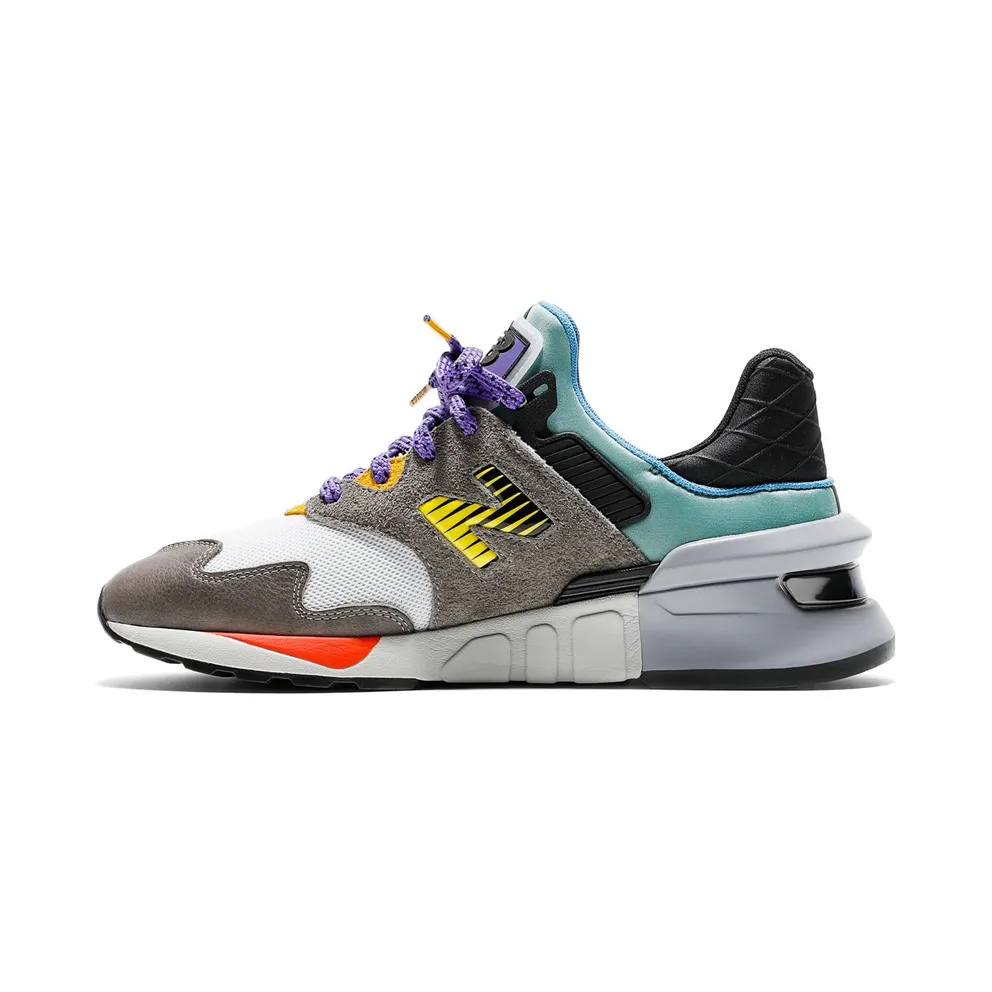 New Balance 997S Bodega No Bad Days Charcoal/Yellow (MS997JBG)