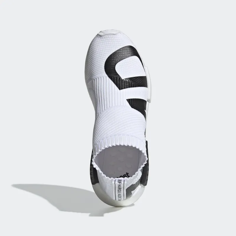 adidas NMD CS1 Bold Branding White Black Cloud White/Cloud White/Core Black (EG7538)