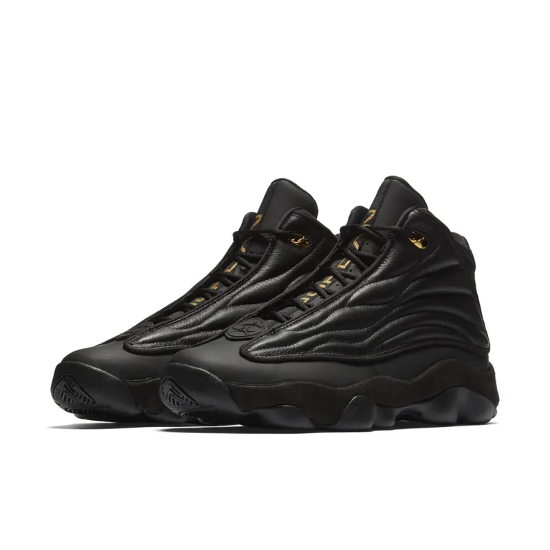 Jordan  Pro Strong Black Metallic Gold Black/Metallic Gold (407285-010)