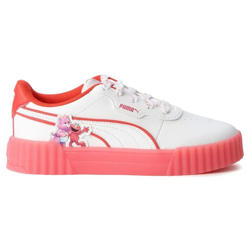 Puma Carina 3.0 Care Bears x Sesame Street White Active Red (406910-01)