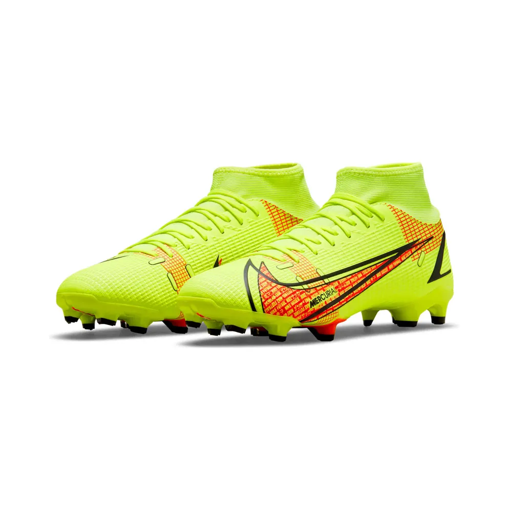 Nike Mercurial Superfly 8 Academy MG Volt Bright Crimson (CV0843-760)
