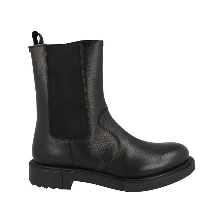 Ferragamo Loreno Chelsea Boots XX-Wide Black (020831-753949-3E)