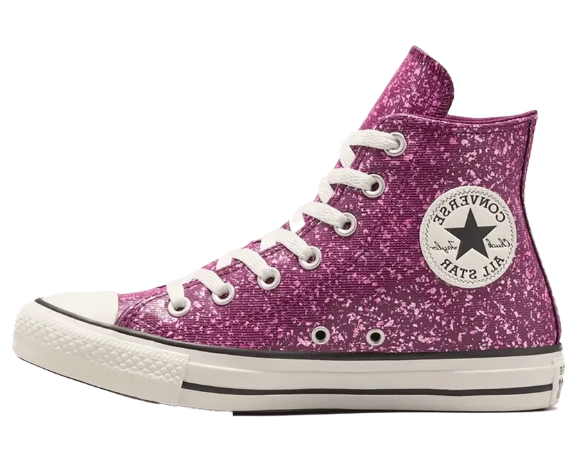 Converse Chuck Taylor All Star High Womens “Pink Glitter” (A11137C)