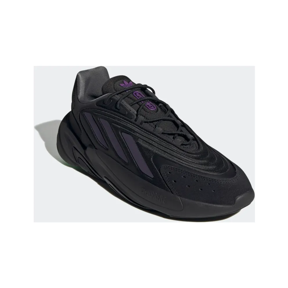 Adidas Ozelia Core Black / Collegiate Purple / Screaming Green (HR1171)