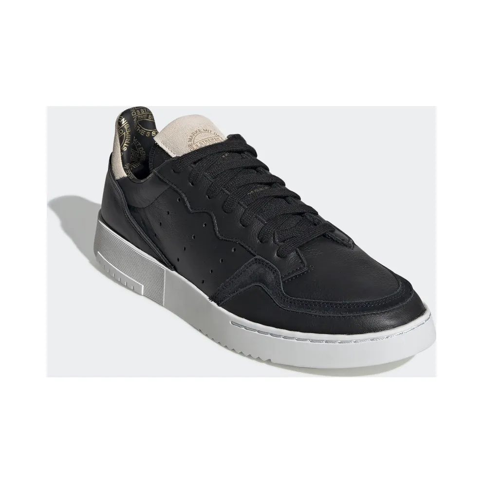 adidas Supercourt Core Black Linen Core Black/Linen/Gold Metallic (EG5015)