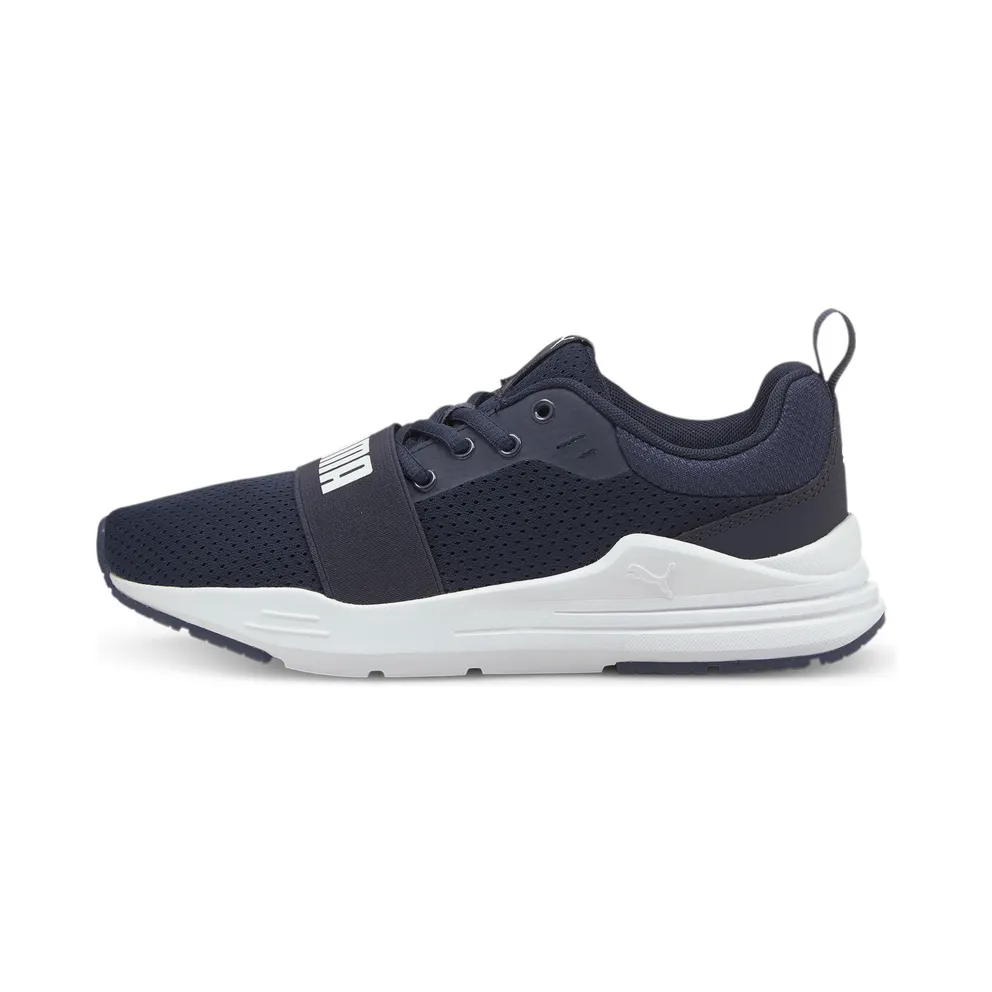 PUMA Wired Run Youth Peacoat/White (374214-13)