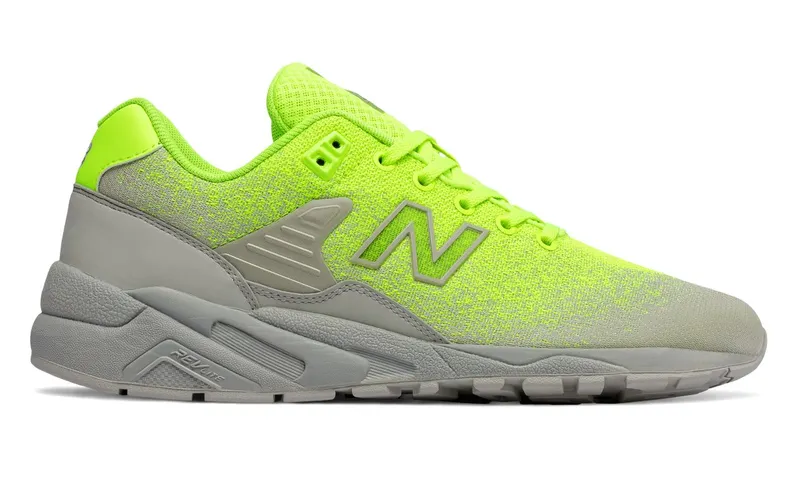 New Balance 580 Re-Engineered Fluorescent Green Grey (MRT580JE)