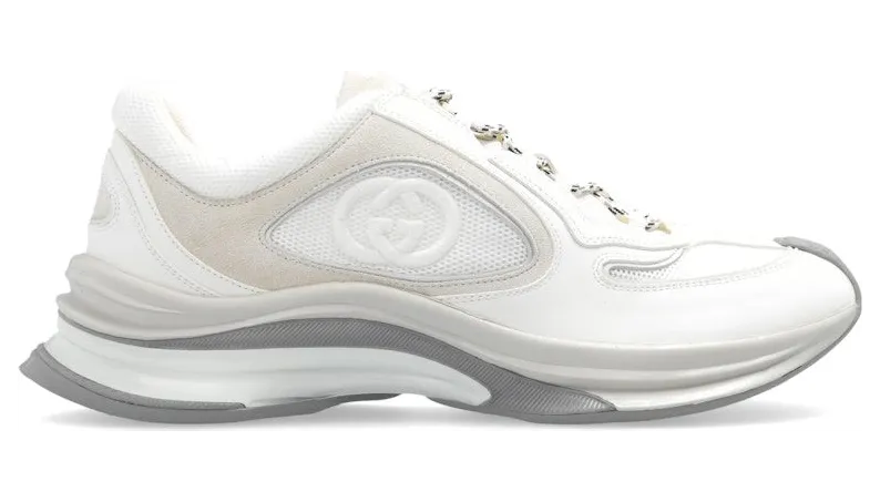 Gucci Run White Suede (746939 AAB62 9144)